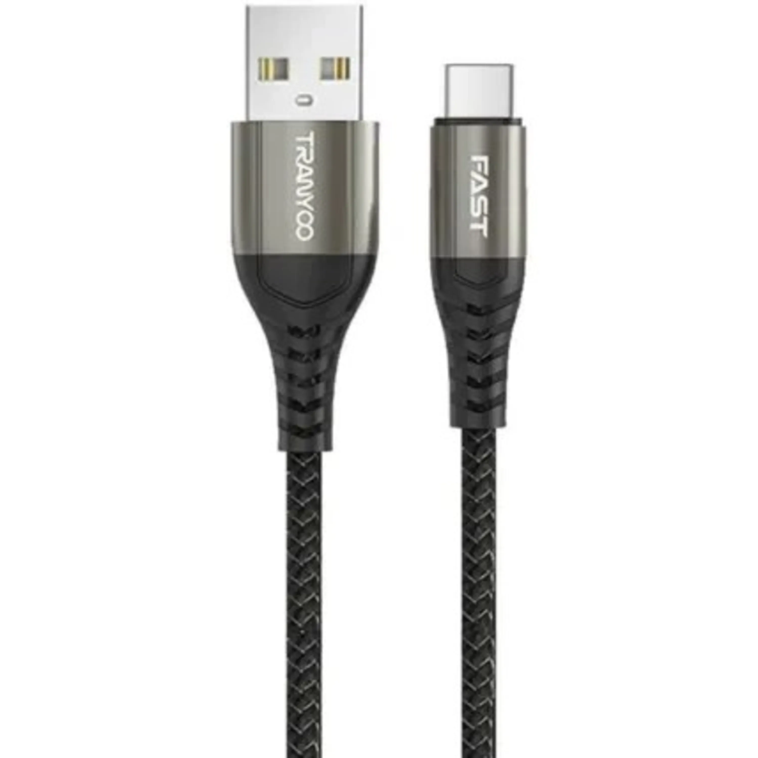 کابل شارژ 100 وات ترانیو طول 2 متر USB به تایپ سی T-S16C-PRO